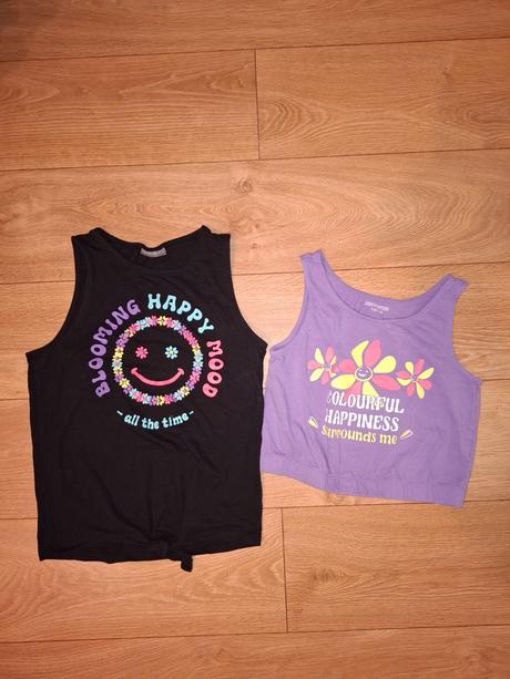 Tielkové tričká cena za 2ks, pepco,158