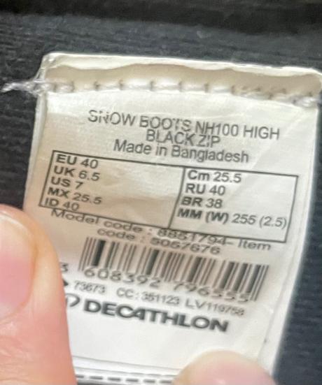 Snehule, quechua,40
