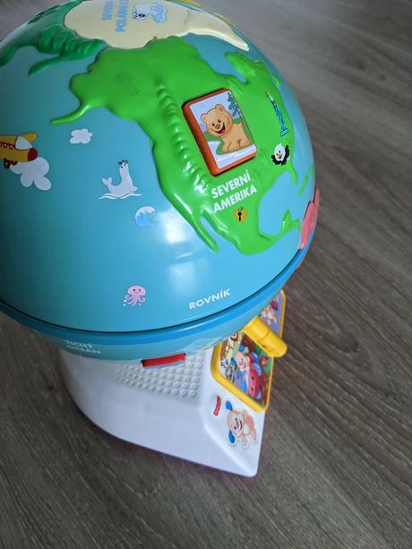 Fisher price hovoriaci glóbus, 