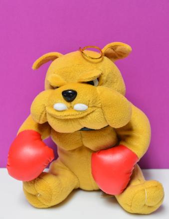 Pes boxer plyšový, 