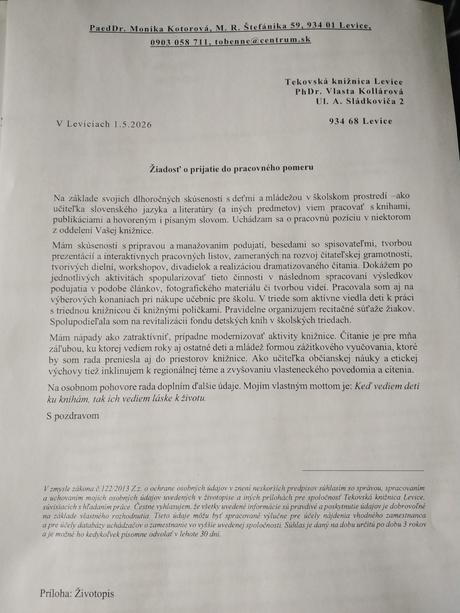 V najlepšom záujme dieťaťa, 