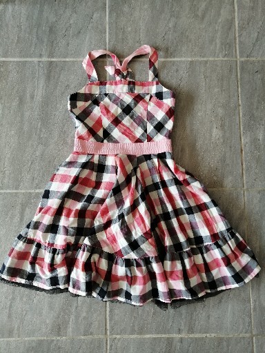 Šaty mas, v140, 9-10r.,ľahučké,bavlna, marks & spencer,140