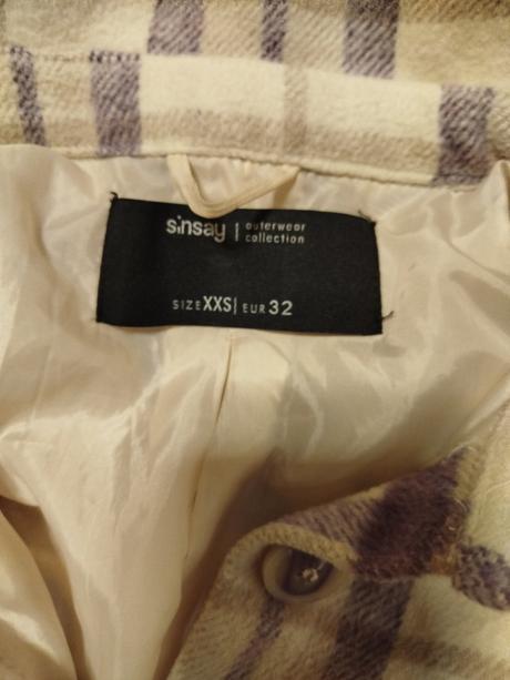 Kabátik, na jar, sinsay,32