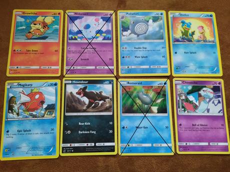 Pokemon rozne serie, mix, len otvorene,
