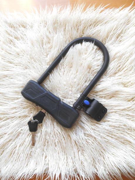 Zámok na bicykel crivit u-lock, 