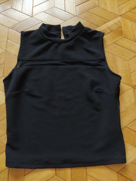 Čierny krátky top., tally weijl,s