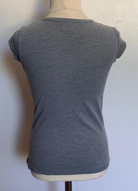 F&f šedé tričko s nápisom love, f&f,116