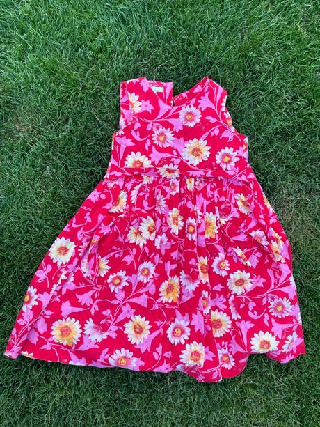 Lahké bavlnene šaty, 128