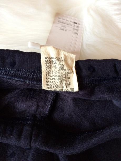 Dievčenské zateplené legínky - viac veľkostí., 98 / 116 / 122