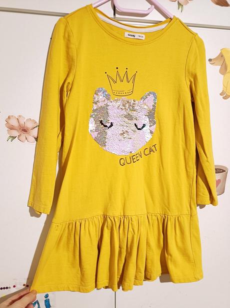 Teplákové šaty, sinsay,128