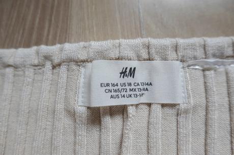 Rebrovaná súprava h&m, h&m,xs
