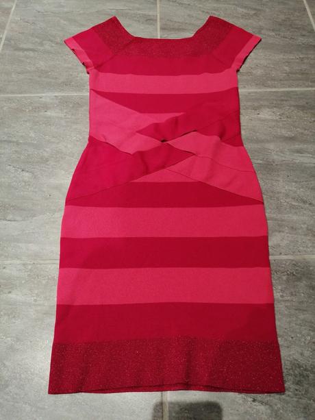 Sýtoružové zaujímavé šaty morgan vm-s, morgan,m