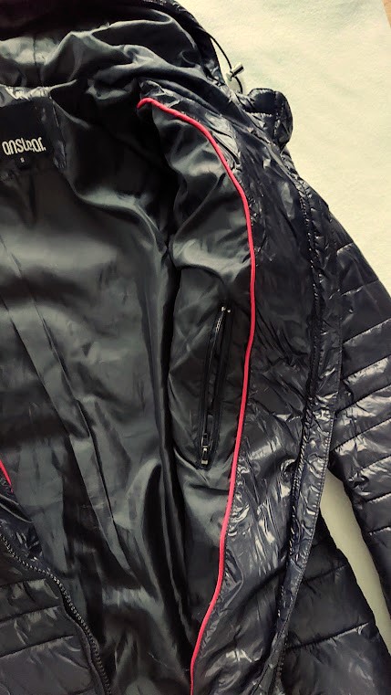 Čierna bunda zn.answear-oblečená 2x,bez poškodenia, s