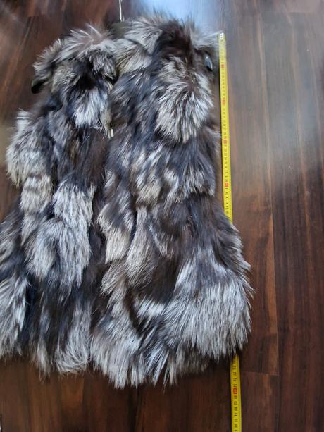 Pravá kožušinova vesta, líška, s