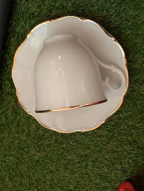 Porcelán,poháre,