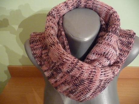 Dvojvrstvový melírovaný šál, 