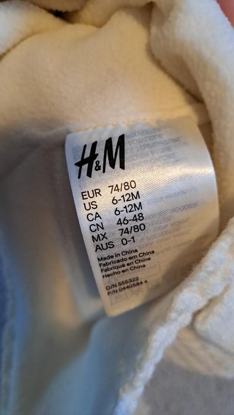 Zimná čiapka, h&m,74