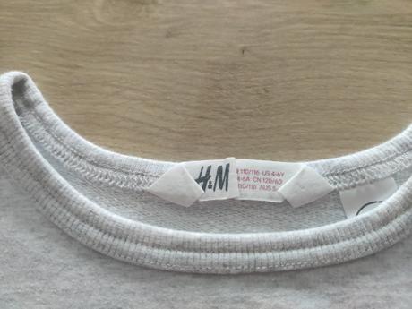 Mickey mikina 110/116, h&m,110