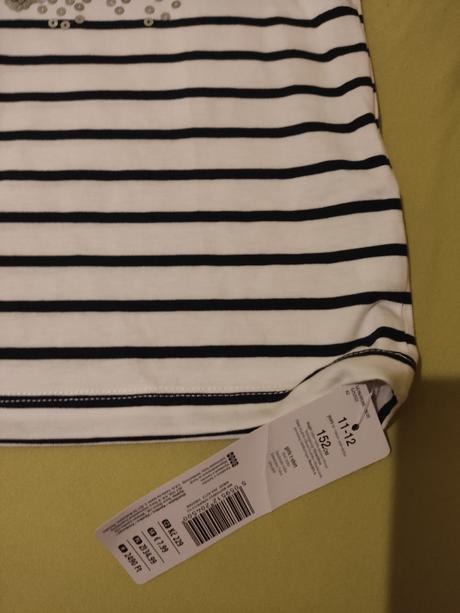 Nenosené tričko, f&f,152