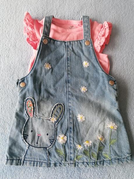 Kompletik sukňa a body, f&f,74