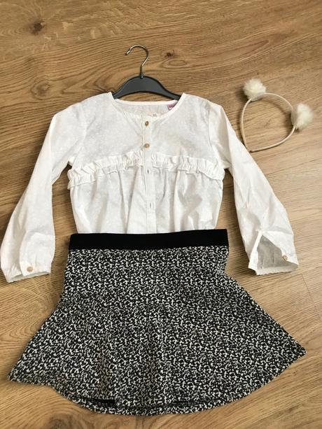 Blúzka a suknička, zara,104