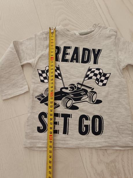 Šedé tričko, pepco,80