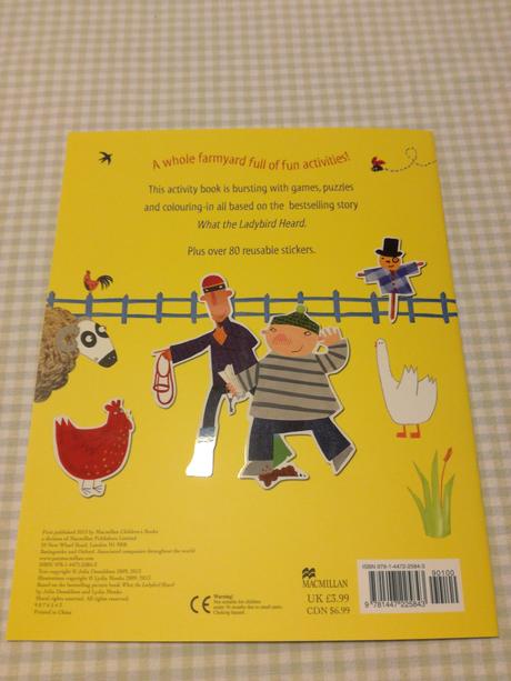 What the ladybird heard sticker activity nau21, 