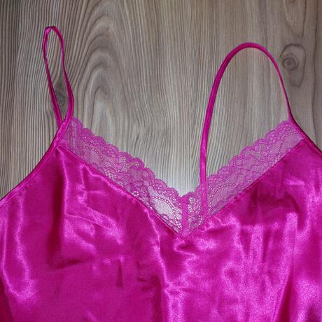 Saténová nočná košieľka, f&f,xs