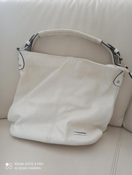 Biela kabelka, lara bags