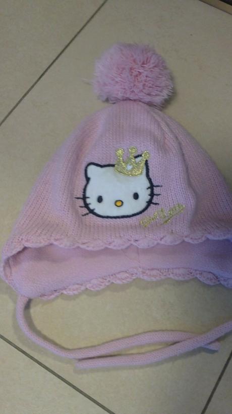 Čiapočka hello kitty,vel.6-12mes. 80/92, h&m,80