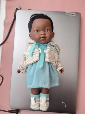 Babika afroamericke dievcatko,