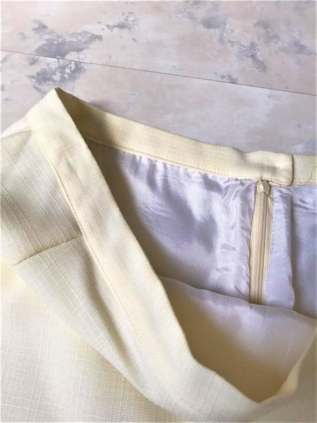 Kvalitná maslová sukňa, xl