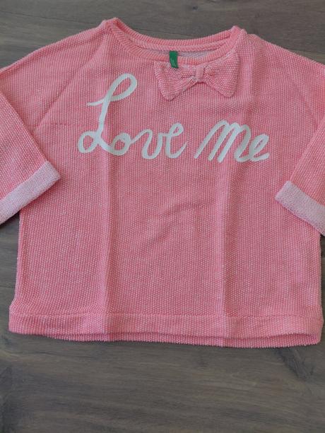 Crop top mikinka, benetton,116