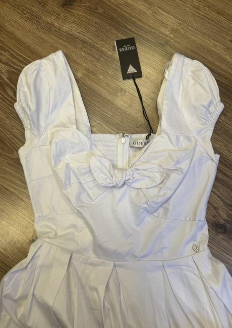 Guess biele letné šaty, guess,xs