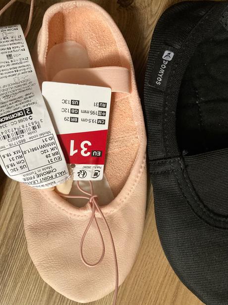 Gymnasticke/baletne cvicky (nove)+zadarmo cierne, 31