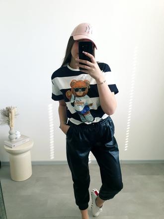 Tričko s mackom m, m