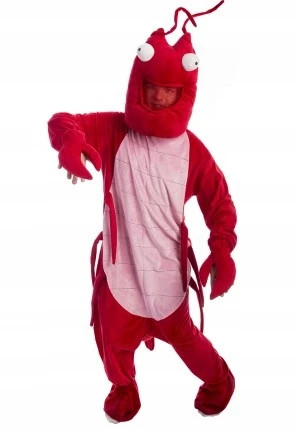Homár karnevalový komplet kostým dospelácky,