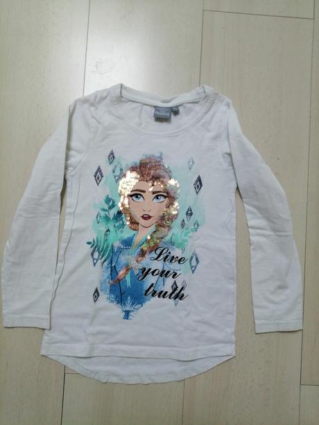 Tricko pre dievčatka frozen, vel. 122, 122