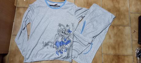 Dámske bavlnené pyžamo, xl / xxl
