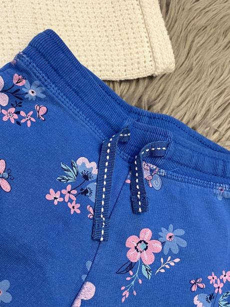 Dievčenské tepláky s kvetmi baby (80), baby,80