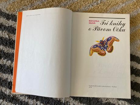 Tri knihy o pávom očku-prvé vyd.1979,