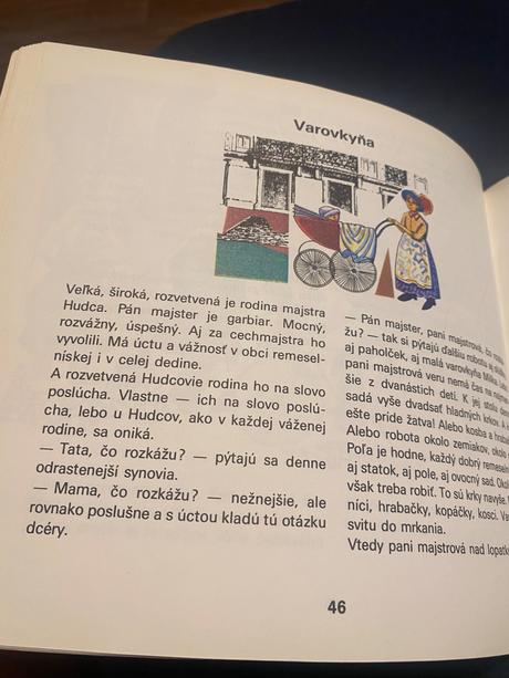 Stará krásna retro kniha keď bol dedko malý, 