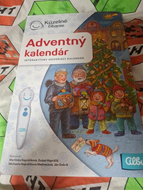 Albi adventný kalendar kniha, 