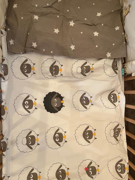 Detska postielka s matracom, šírka (cm): 60,dĺžka (cm): 120