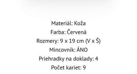 Peňaženka lara bags, lara bags