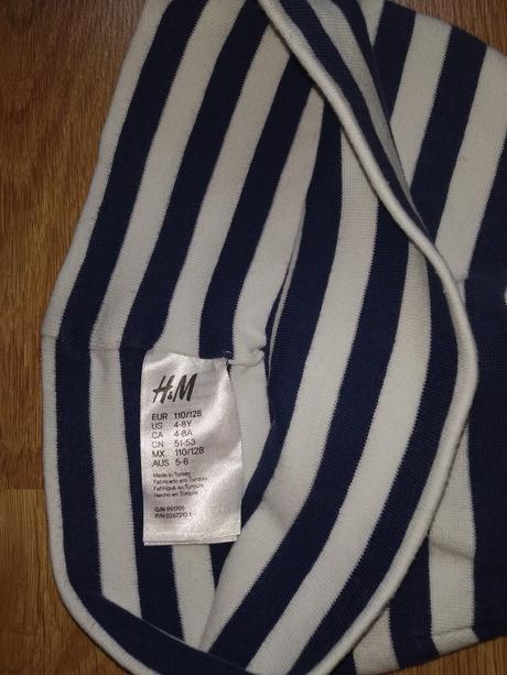 Námornícka čiapka h&m 4/8r., h&m,110