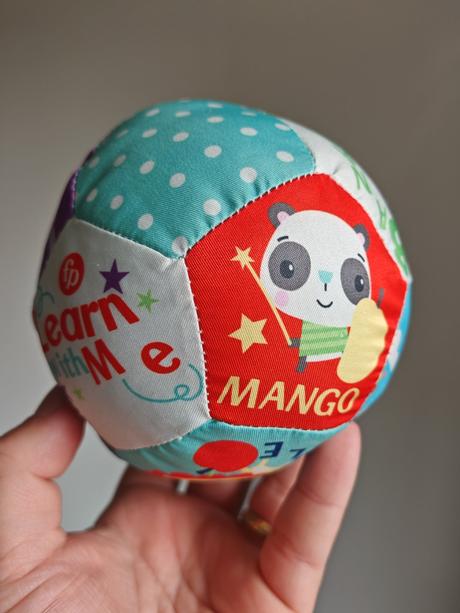 Látková loptička fisher price, 