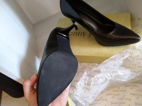 Čierne lakovane lodicky, 39