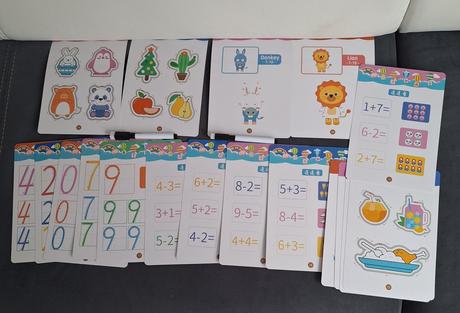 Počítanie a precvičovanie čiar,