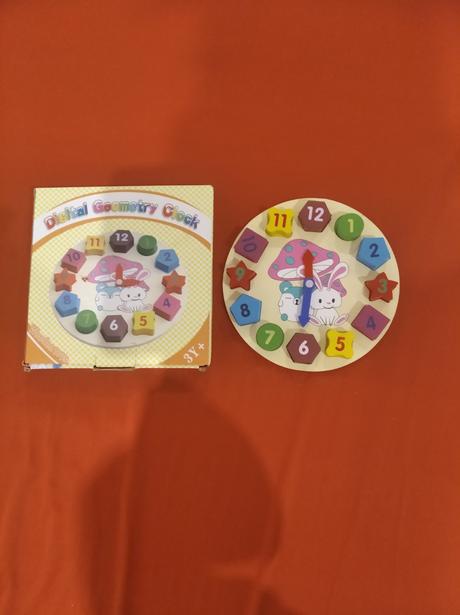 Detské drevené hodiny, 